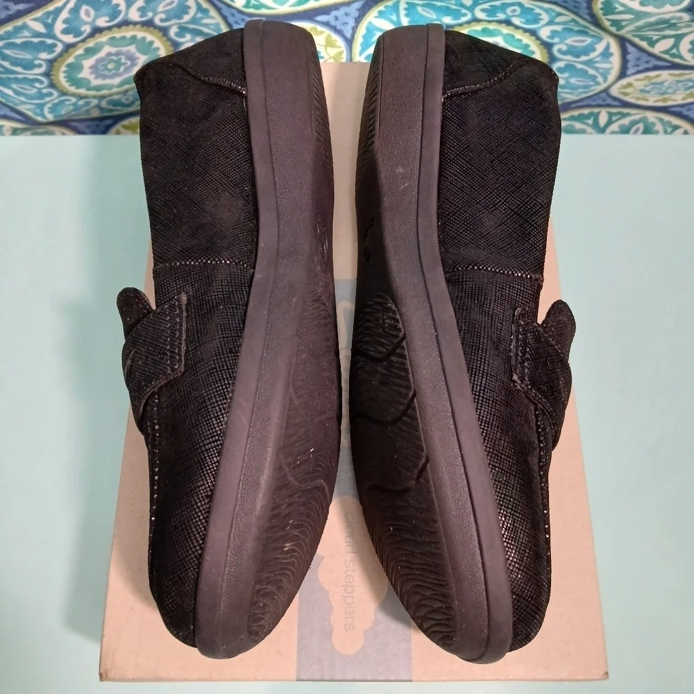 Cloudsteppers by Clarks Black Loafers